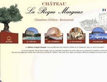 Tablet Screenshot of laroque-margaux.fr
